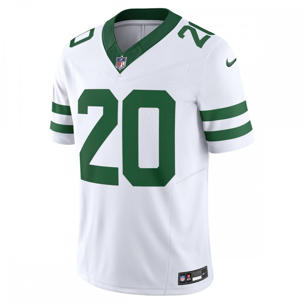 Breece Hall New York Jets Nike Vapor F.U.S.E. Limited Jersey - White-GridironStore